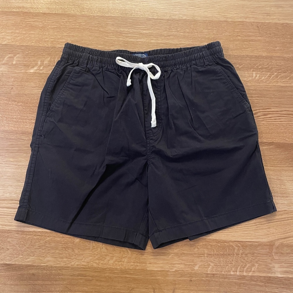 J. Crew 6" Dock Short in Black
